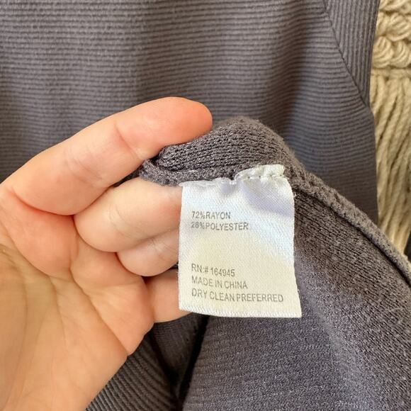 Toccin Gray Sweater Dress - Picture 4 of 7